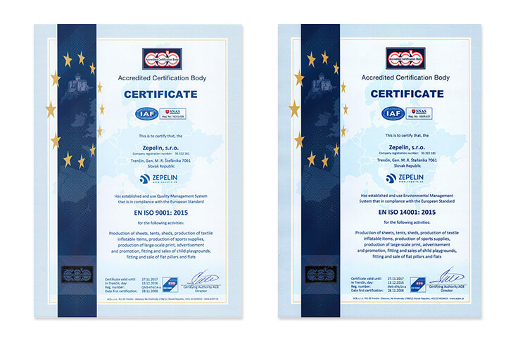 ISO-certifikat